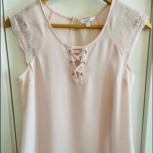 Candies Blush Pink Top